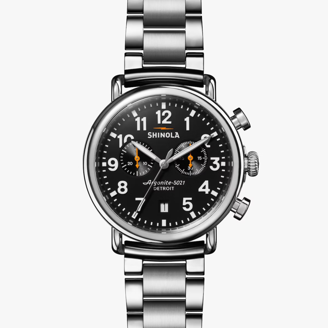 Shinola Men's Watch Runwell Chrono 41mm