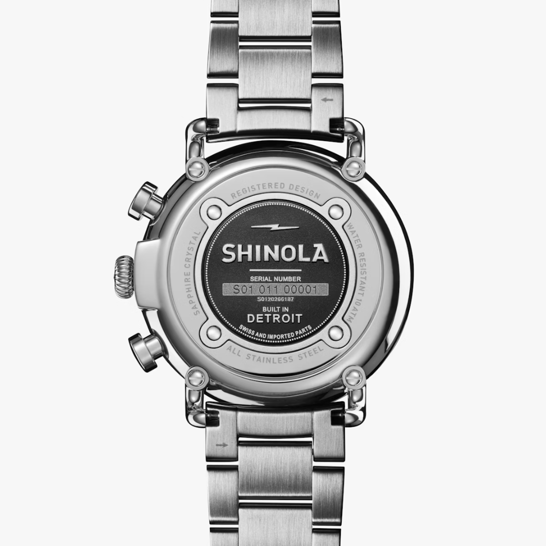 Shinola Men's Watch Runwell Chrono 41mm