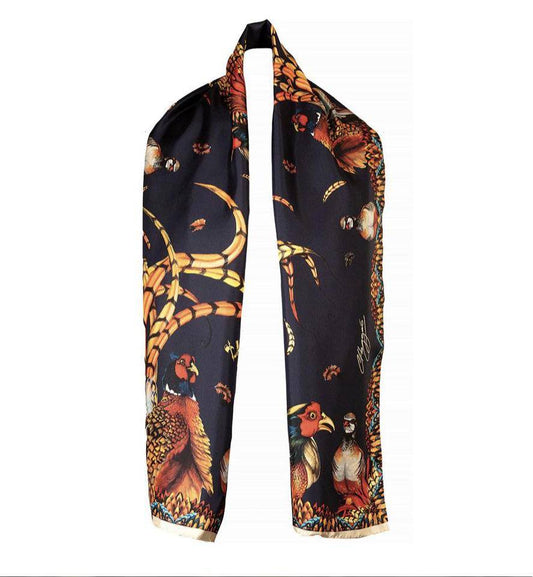 Clare Haggas Narrow Scarf - Heads or Tails
