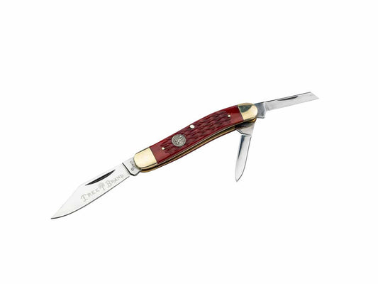 Boker Whittler Jig Red Bone Folding Knife