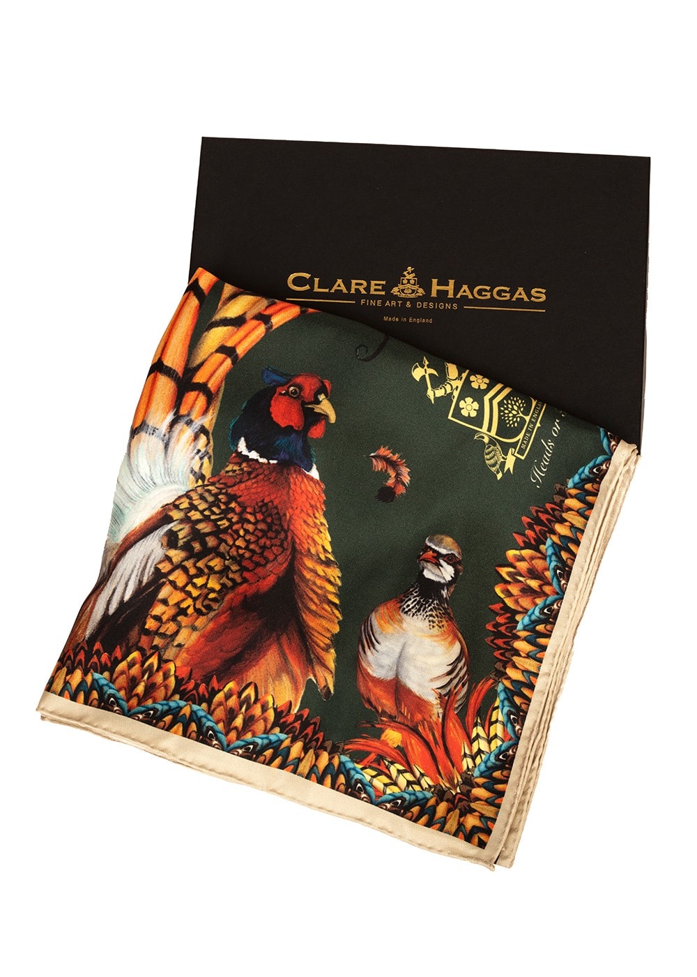 Clare Haggas Classic Scarf - Heads or Tails