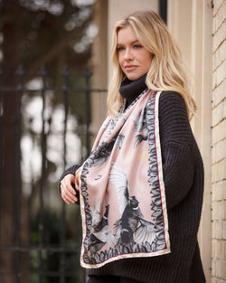 Clare Haggas Classic Scarf - Signature Monochrome