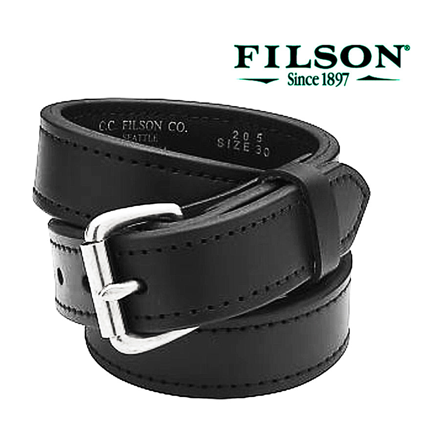 Filson 1-1/2" Double Leather Belt