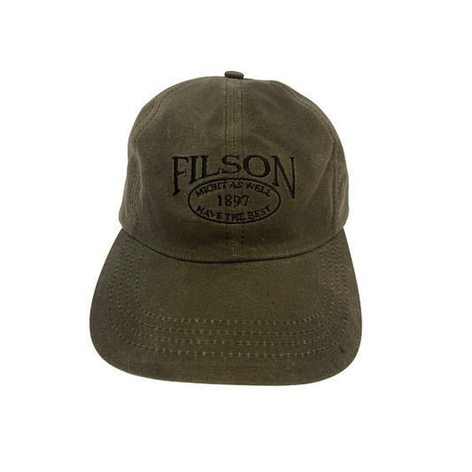 Filson Tin Cloth Embroidered Cap