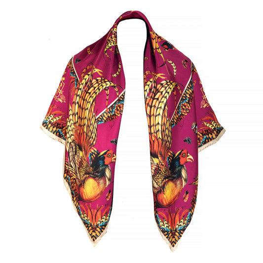 Clare Haggas Classic Scarf - Heads or Tails