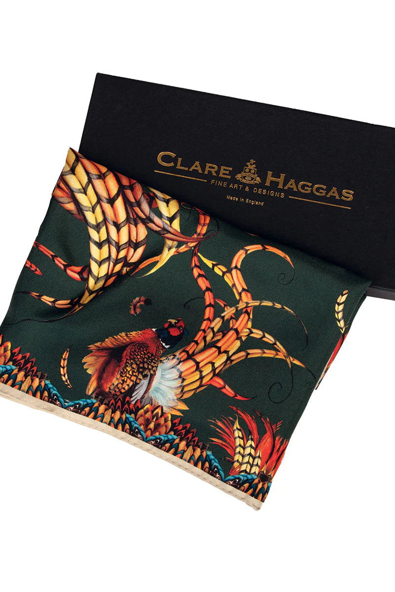 Clare Haggas Narrow Scarf - Heads or Tails