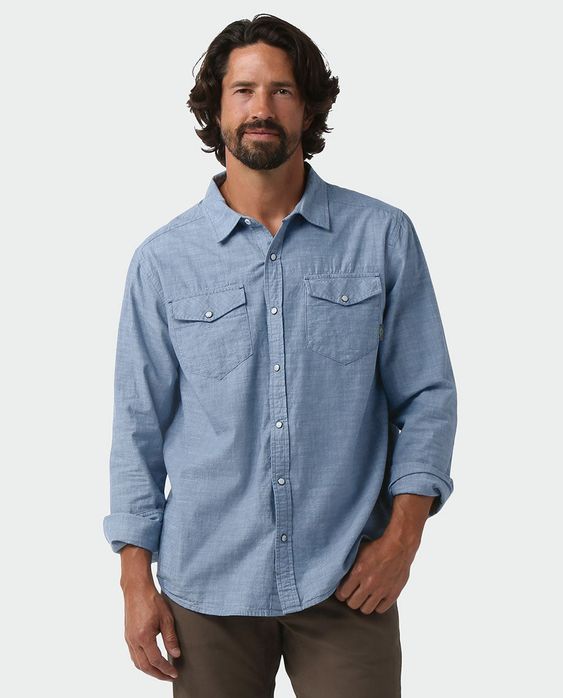 Stio Men's Ashton Chambray Shirt