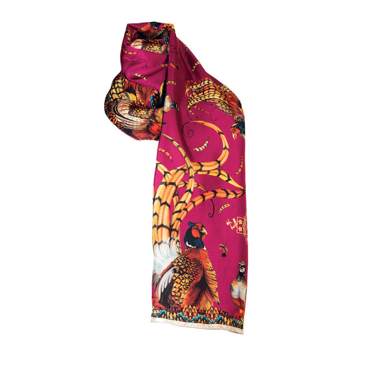 Clare Haggas Narrow Scarf - Heads or Tails