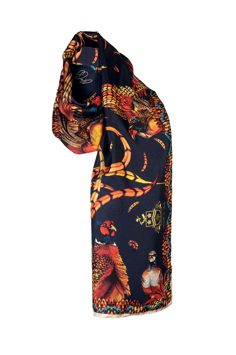 Clare Haggas Narrow Scarf - Heads or Tails