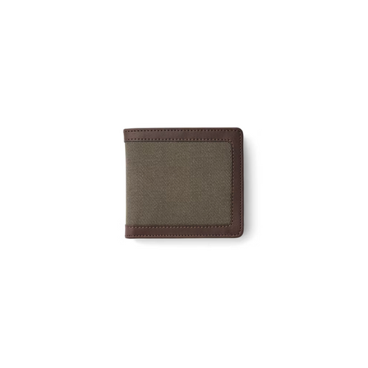 Filson Leather/Twill Packer Wallet