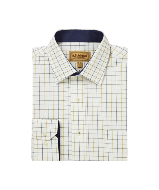 Schoffel Men's Burnham Tattersall Classic Shirt